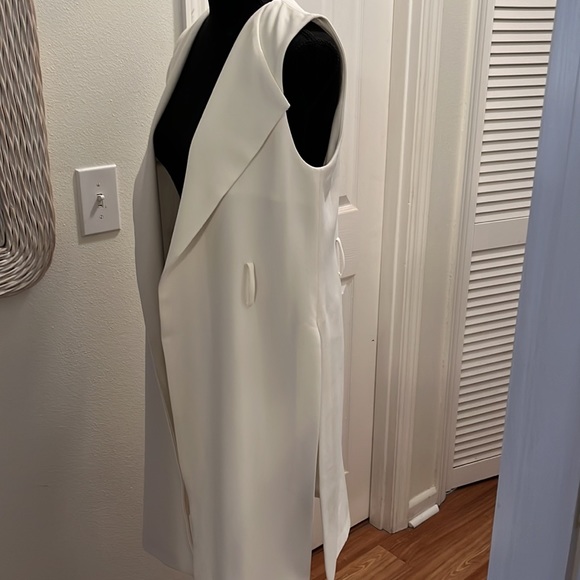 Zara Basic sleeveless long blazer - Picture 5 of 6